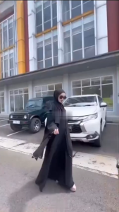 COD Shaba Abaya + Pashmina Ceruty Payet Gamis Wanita Terbaru 2024 Dress Kondangan Dewasa Mewah Viral