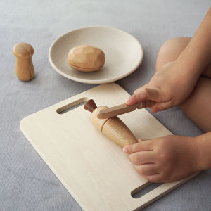 Simulated Kitchen Toy Wooden Style