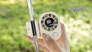 Joysync 100 Speed Rechargeable Clip On Fan - Portable Mini Fan for Clothes/Umbrella | Long Battery USB Quiet Cooler Fan