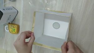 【COD】10PCS Unsinkable Floating Water Lantern Square Water Light Special Flotation Chinese Water Lamp for Pool Pond and Outdoors - with Candle (10cm Golden)