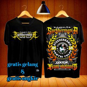 kaos syekhermania terbaru keren murah berkualitas baju syekermania santri pedot
