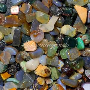 Batu Agate Mixx / Bahan Chalcedony Unik / Bongkahan Random Murah