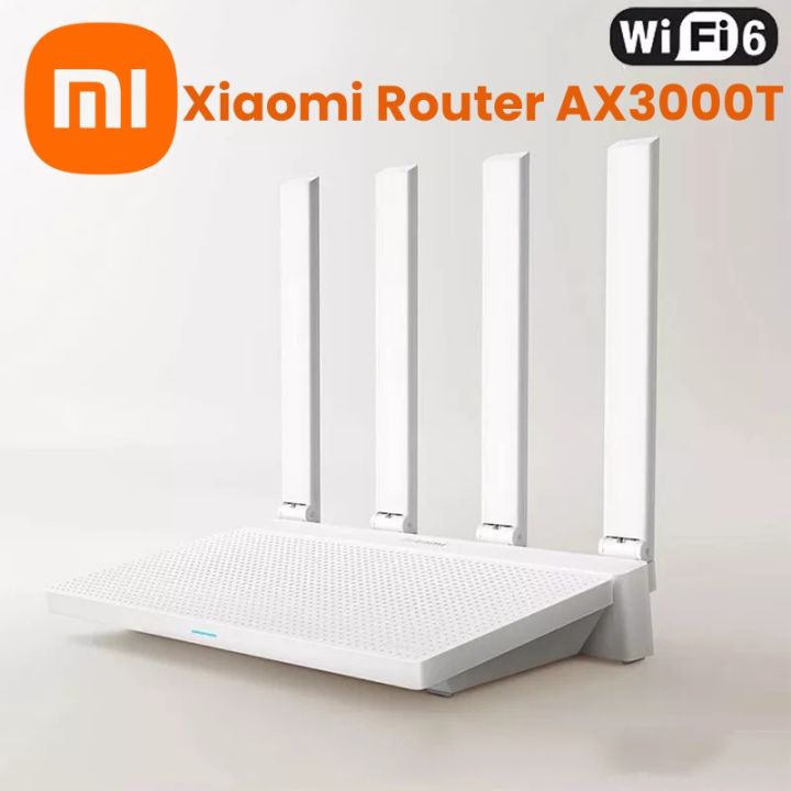 New Xiaomi AX3000T Router IPTV Mesh Networking Gigabit Ethernet Ports ...