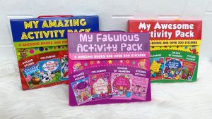 My Activity Pack Box Set (4 activity books & over 300 stickers)