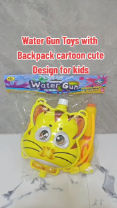 Timi Baby Water Gun toys With Backpack Cartoon Cute Design Kids Outdoor Sport Water Splash