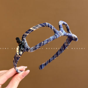 WENZHU | Elegant Bow Headband Hair Clip 2022 Autumn Winter New Style