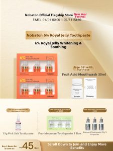 Fluoride Sensitivity Relief and Whitening Royal Jelly Toothpaste