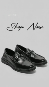 Thick Sole Men Metal Buckle Loafers Slip On Leather Shoes Business Formal Casual Office Shoes#D173