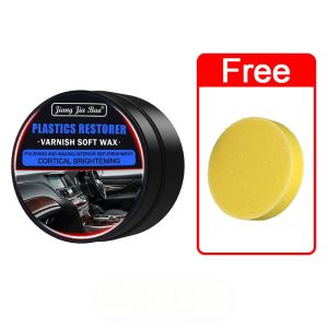Car Plastic Restorer Back To Black Gloss Auto Interior Leather & Panel Renewal Wax Coating Agent Auto Polish And Repair Coating
