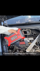 Jumper Aki Motor Mobil Diesel Bensin 600Ampere / Powerbank 99800mAh USB Car Jump Starter + Senter