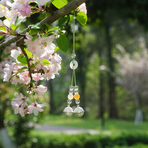 เครื่องประดับแบบห้อยกระดิ่งพริ้วๆเครื่องประดับชุดฮั่นฝูสำหรับกี่เพ้าเด็กเครื่องประดับแบบห้อยกระโปรงสไตล์ชนเผ่าจี้พัดพู่ห้อยพู่ห้อยกระเป๋า