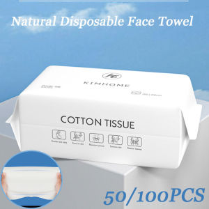 50/100pcs Disposable Face Towel Facial Eye Make Up Removing Cotton Tissue Wet Dry Use Clean Face