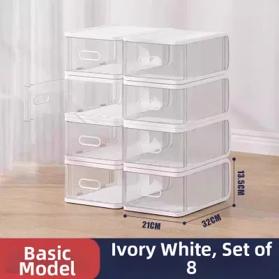 YIXUAN | Transparent Shoe Storage Box Save Space