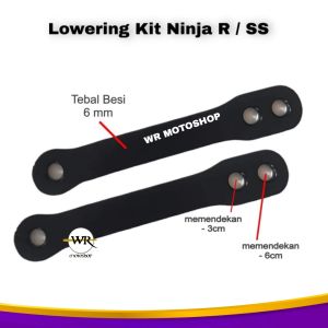 Lowering Kit Ninja R dan SS Pemendek Monoshock Ninja RR SS