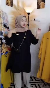 Giovanno Store Fashion: Tunik Wanita Kekinian & Bahan Crinkle Airflow