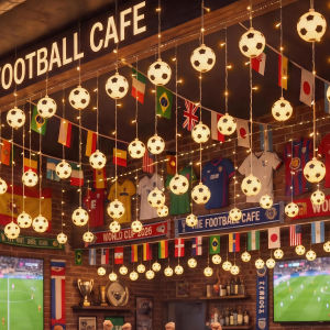 No Brand | Ambient Lighting Soccer LED String Lights