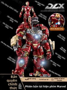 RONGMENGSHIJIE | Anti Hulk Armor Iron Man MK44 Moveable and Glowing Action Figure