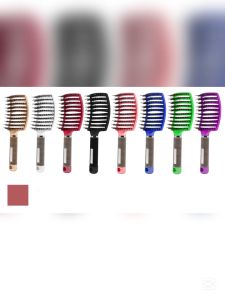 Hair Comb Large Anti Static Air Rubber Detangling Brush Scalp Cushion Paddle Man Hijab Muslim Sikat Rambut 猫咪气垫按摩头发