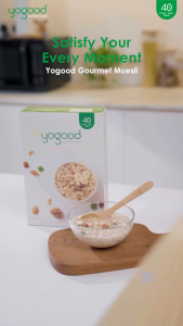 Yogood Gourmet Muesli Blueberry & Cranberry/Nuts/Strawberry/Chocolate & Nut