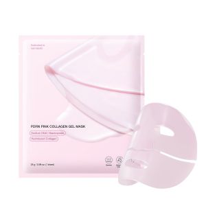 Mặt nạ Collagen hồng chăm sóc da thạch Mặt nạ gel qua đêm mặt nạ cho thủy tinh sáng da-độ đàn hồi dưỡng ẩm làm săn chắc và giữ ẩm thu nhỏ lỗ chân lông độ đàn hồi cải thiện 4pcs