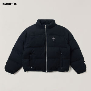 SMFK | Warm Insulated Stand Collar Loose Cotton Coat Winter