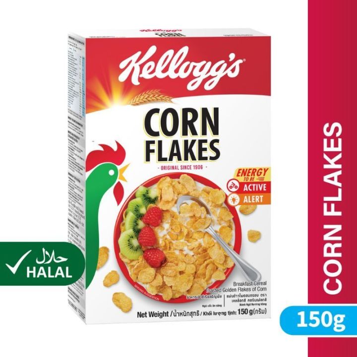 Kelloggs Corn Flakes Breakfast Cereal 150g Lazada