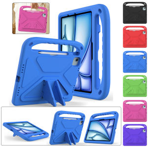 Kids Handle Stand iPad Case with Pencil HolderLightWeight ShockProof Protective Case for iPad 11th Gen A16 11 Inch 202510th 9th 8th 7th 6th 5th GenAir 13 11 M4 2026 M3 2025 M2 2024Pro 13 11 2025 2024 2022 2021 2020Air 5432Mini 7654321