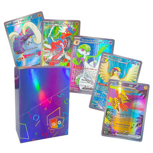 New Poke-mon 100pcs Cards/box English Energy Trading Card Toys Game For Kids Boys Gift
