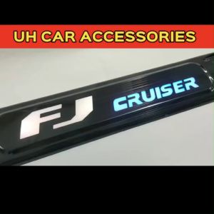 TOYOTA FJ CRUISER LED DOOR SIDE STEP SILL PLATE RAINBOW COLOUR LIGHTING
