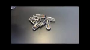 Bốn Bóng Đèn LED 12V Ánh Sáng Đỏ Chân T10 Thay Thế Đèn Sương Mù Xi Nhan Cho Ô Tô Xe Máy Siêu Sáng Kích Thước 9x23mm