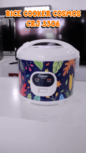 Cosmos Rice Cooker Non Stick Magic Com 3in1 CRJ-3306 - 1.8 Liter