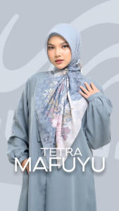 Bani Batuta - Kerudung Segi Empat Muslim Wanita Tetra Mafuyu Lux