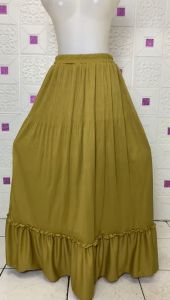 Rok Plisket Lidi Cabang Rok panjang Rok muslim/Mayung/Payung Rok Longgar Rok murah Cewek Bawahan Terbaru Termurah Terlaris