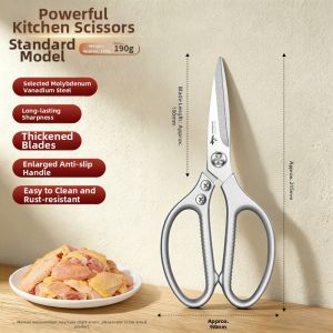 Mad Shark | Multipurpose Strong Kitchen Scissors Stainless Steel