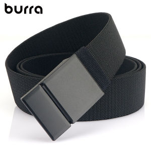 BURRA | Adjustable Elastic Canvas Leather Men Belt