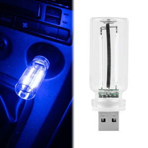 KEVANLY | LED Filament Glass Bulb RGB Touch Dimming 5V Retro Edison Bulb Night Light Eye Protection Light USB Car Decoration Incandescent