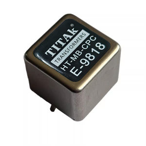 HT-9818 Permalloy Audio Signal Transformer Balanced and Unbalanced Conversion Audio Isolator 600:600 20Hz-20KHz Balanced To RCA