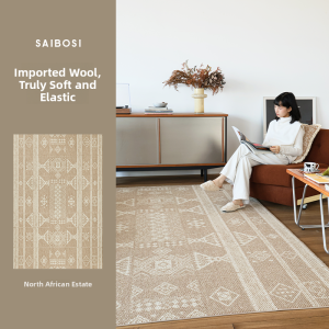 SAIBOSI | Vintage Style Wool Rug