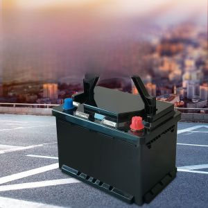 AGM66 57217 Car Start Lithium Battery Box Detachable Thickened Waterproof Plastic Shell Vehicle Starting Battery Case