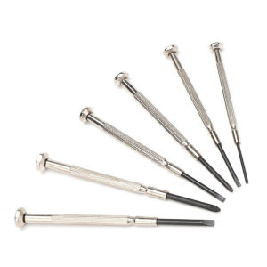 ชุดไขควงแว่นตา 6pcs ไขควงซ่อมนาฬิกา ชุดไขควงเล็ก ชุดไขควงขนาดเล็กเซ็ต ไขควงอเนกประสงค์ ไขควงเล็ก