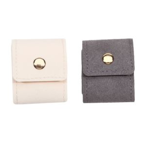 กระเป๋าใส่เครื่องประดับแบบพกพาที่เรียบง่ายและพกพาสะดวก กระเป๋าเก็บแหวน กระเป๋าใส่เครื่องประดับแบบพกพาขนาดเล็กสำหรับเดินทาง