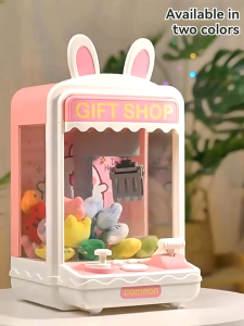 [SG Seller] Childrens play house girls small home game console automatic egg twisting machine coin doll