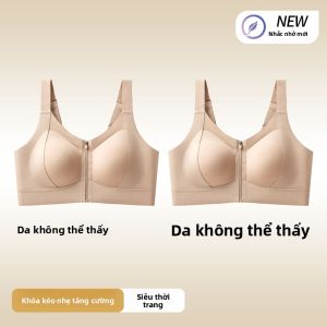 Áo ngực thể thao MiiOW cho nữ làm bằng vải tổng hợp không dây không gọng thép