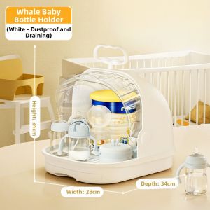 Baby Storage Cart Organizer for Feeding and Mobility
