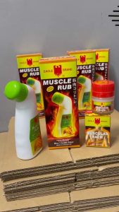 BỘ ĐÔI DẦU XOA BÓP NÓNG MUSCLE RUB 85ML VÀ CAO XOA CƠ BẮP MUSCULAR BALM 20GR- HÀNG NHẬP KHẨU- DATE XA 5 NĂM