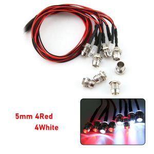 3/5/8/10mm RC Car LED Light Lamp Headlamp Headlight Taillight for 1/5 1/10 1/8 1/12 Crawler Drift RC Car D90 HPI MN99 MN90 SCX10