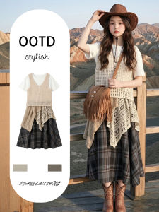 SHANGLEXIONG | Elegant Unique High-end Korean Style Girls Clothing Set Summer
