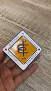 IIEE-Institute of Integrated Electrical Engineers Emblem Imported
