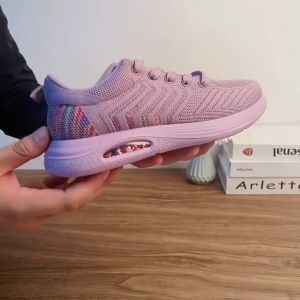 Sepatu Sneakers Wanita VENZI PINK Sepatu Lari Sepatu Olahraga Wanita Jogging Impor Casual Running