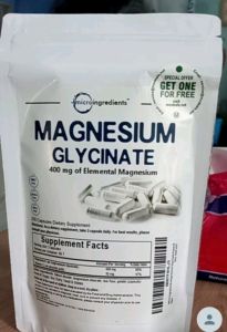 Microingredient Magnesium Glycinate 400mg & Citrate 450mg Suplemen 200 Capsule Original Usa